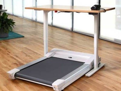 If you want to burn more calories while working, a treadmill desk is a good choice for you.